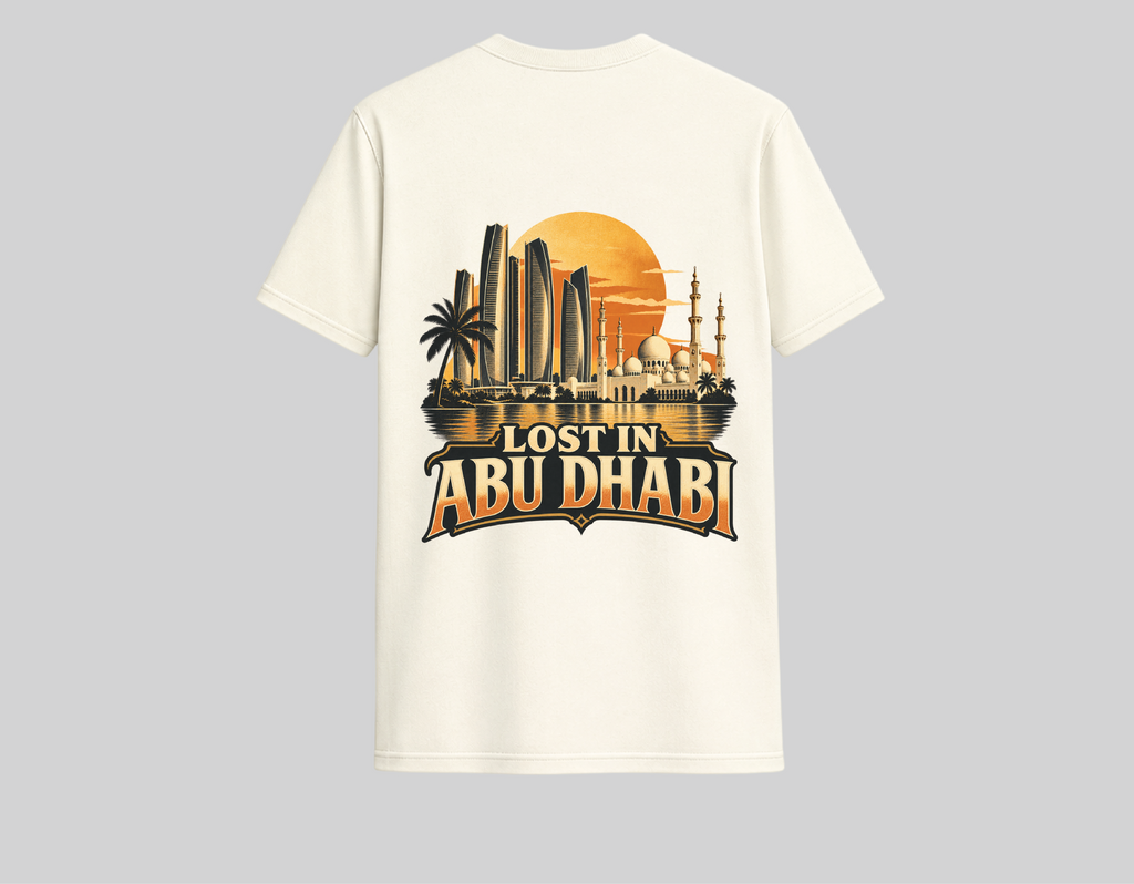 Lost in Abudhabi | تيشرت أبوظبي