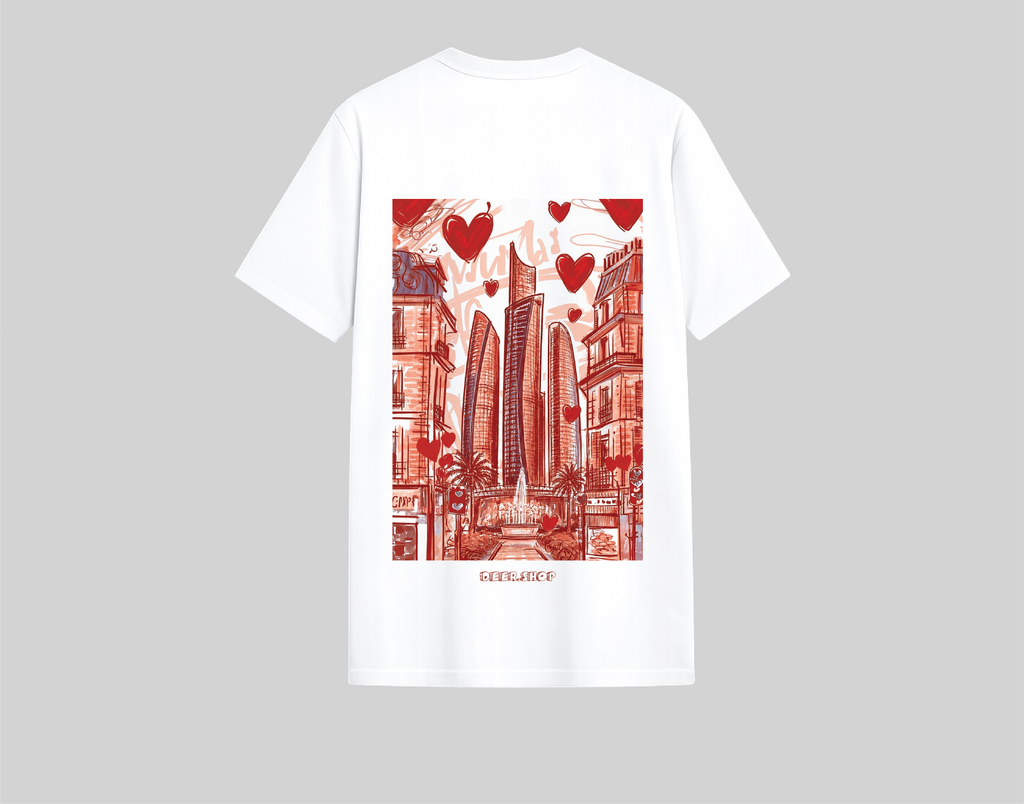 T-shirt Luv Bu6abi | تيشرت حب بوظبي