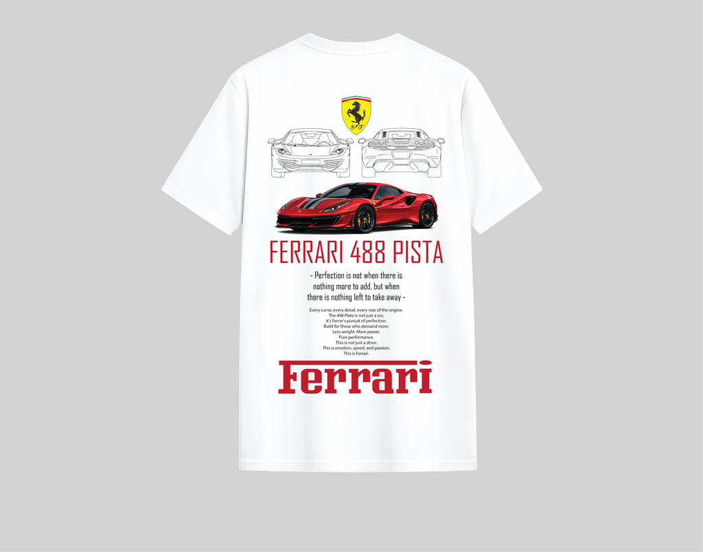 T-shirt Ferarri | تيشرت فيراري