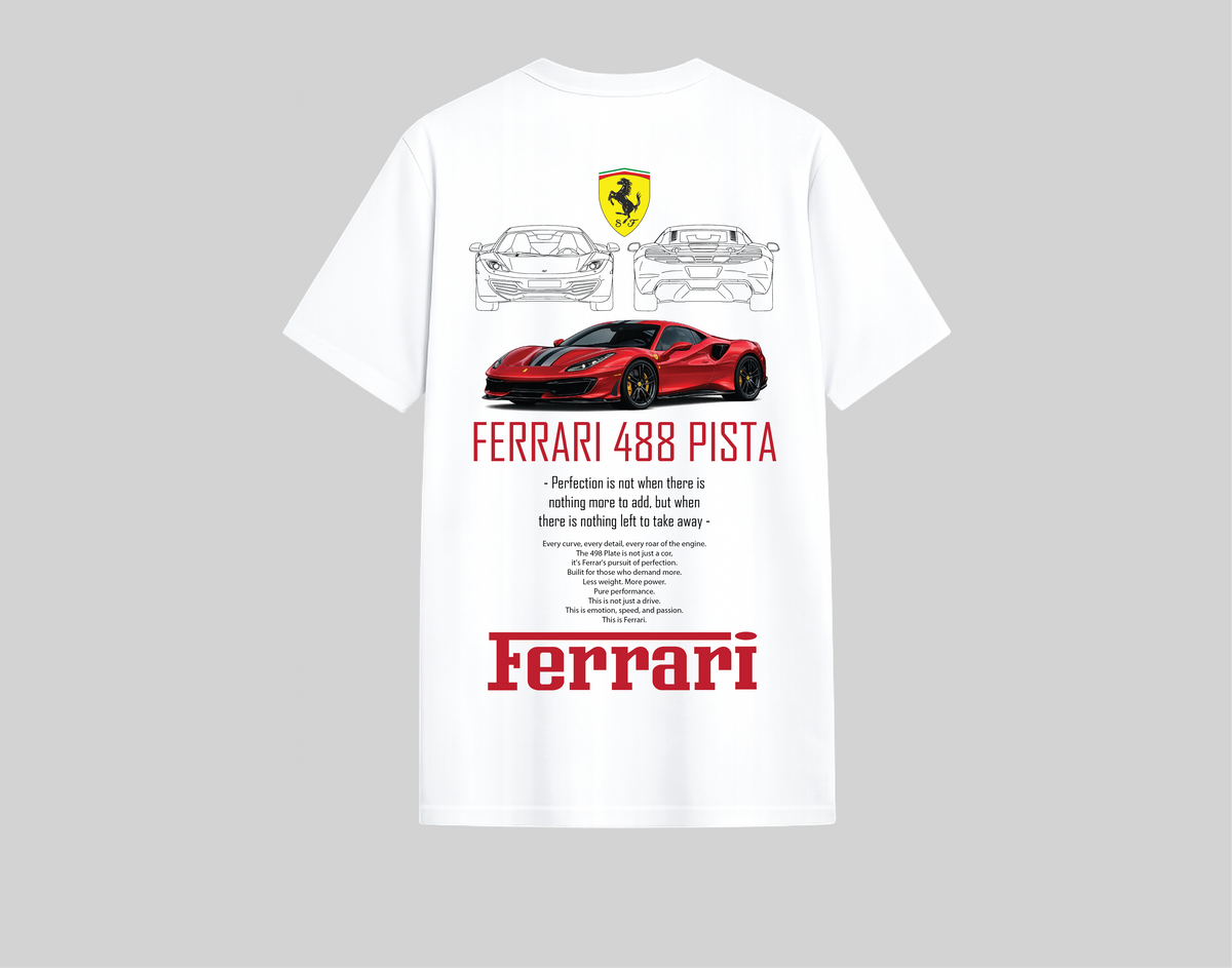 T-shirt Ferarri | تيشرت فيراري