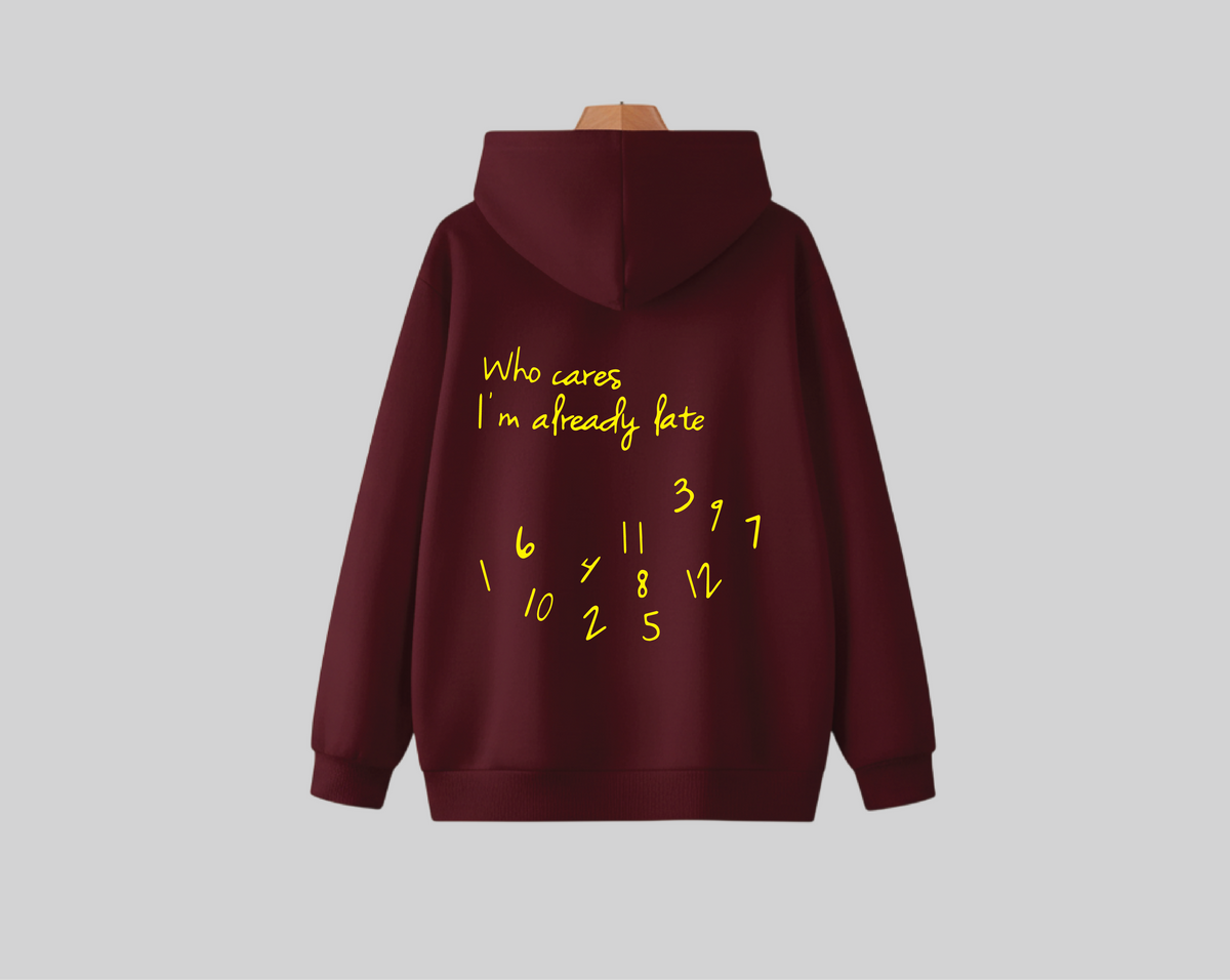 Always Late Hoodie | هودي دايم متأخر