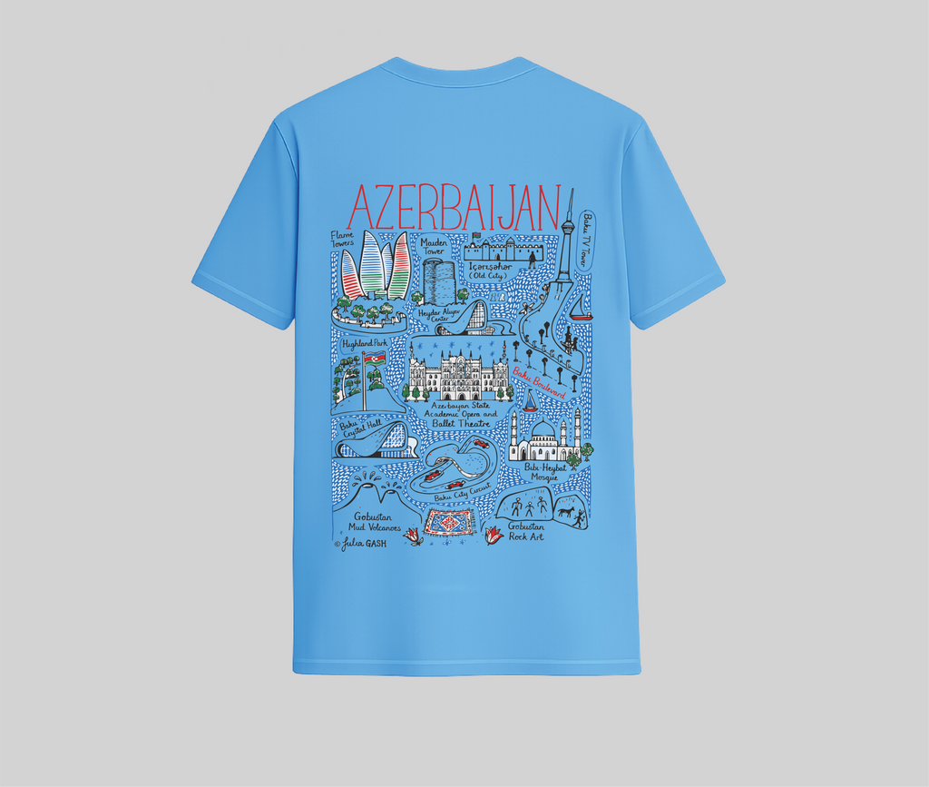 Azerbaijan T-shirt | تيشرت اذربيجان