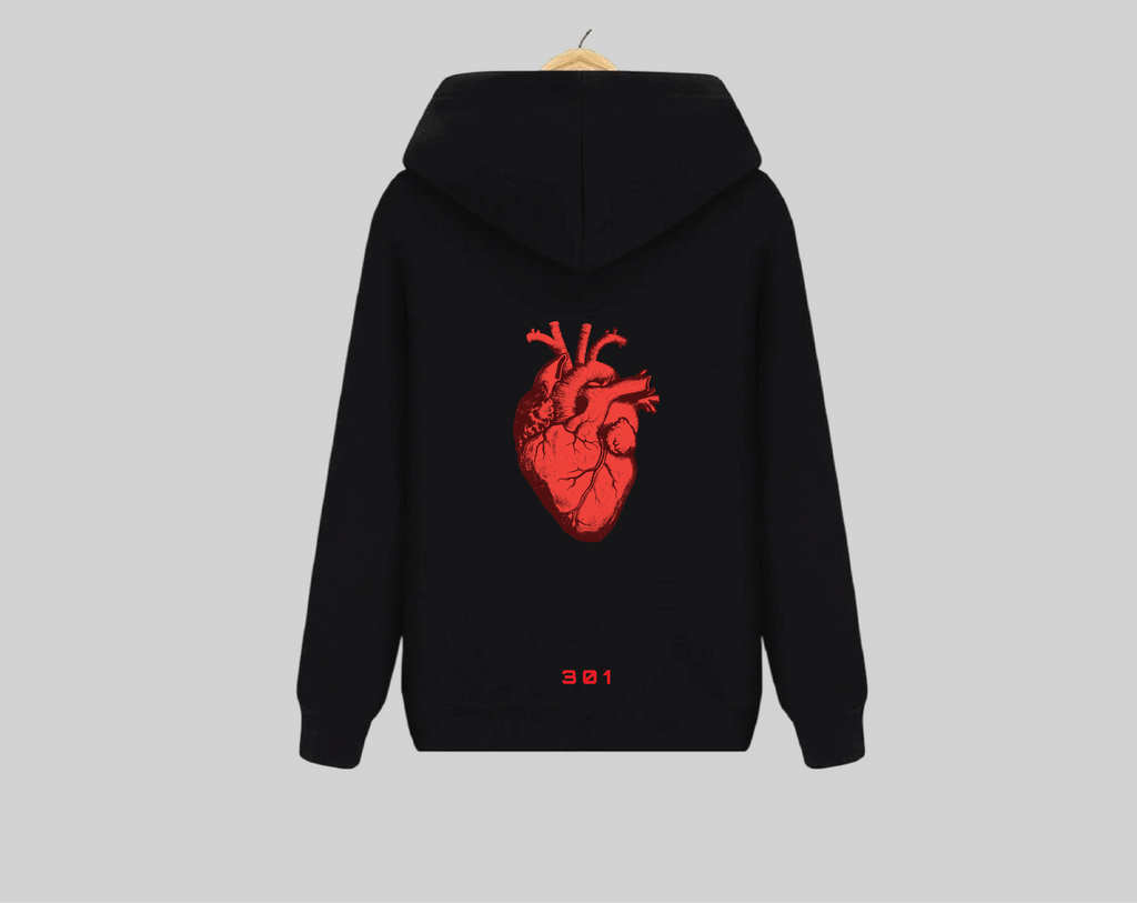 Red Heart Hoodie | هودي قلب أحمر