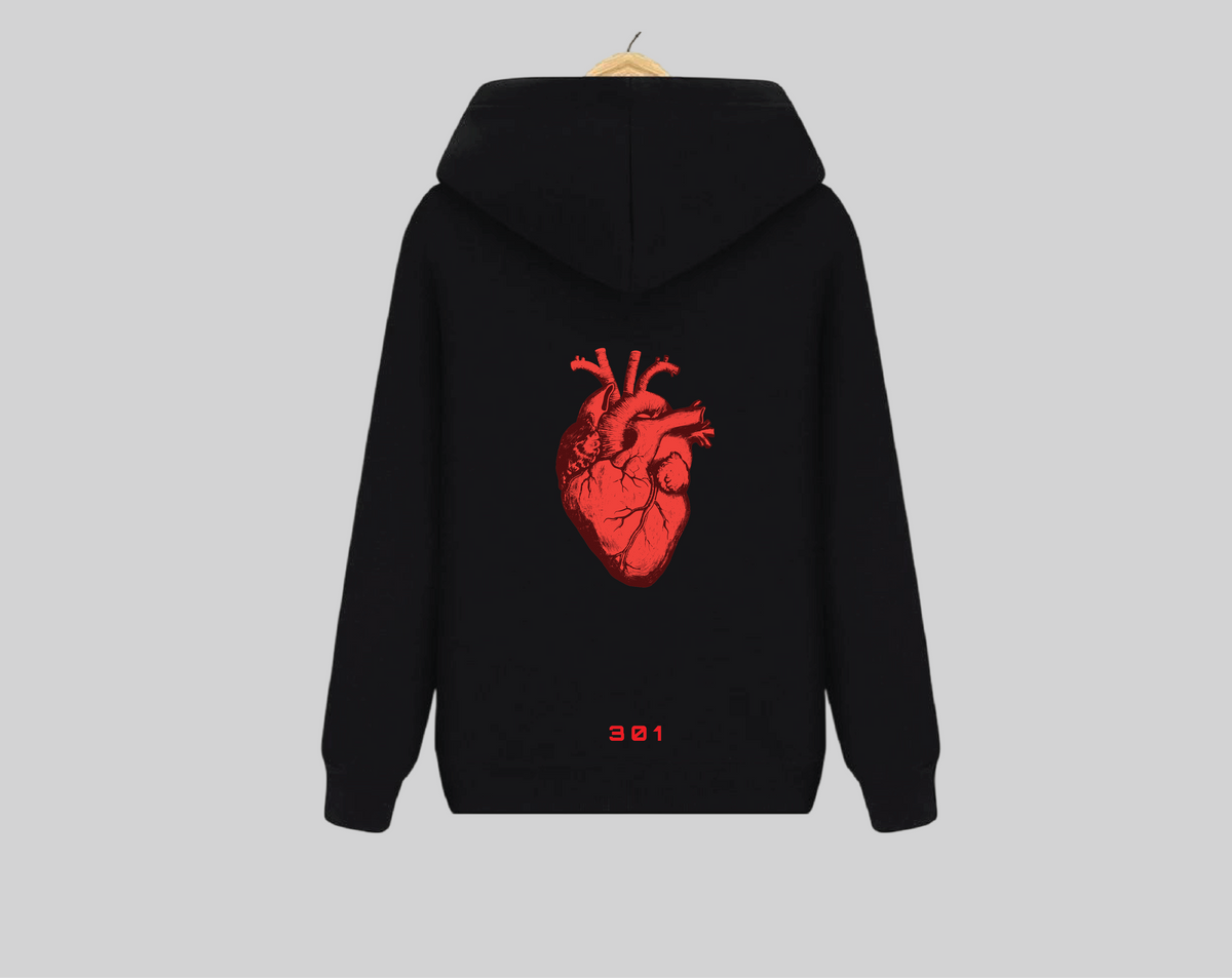 Red Heart Hoodie | هودي قلب أحمر