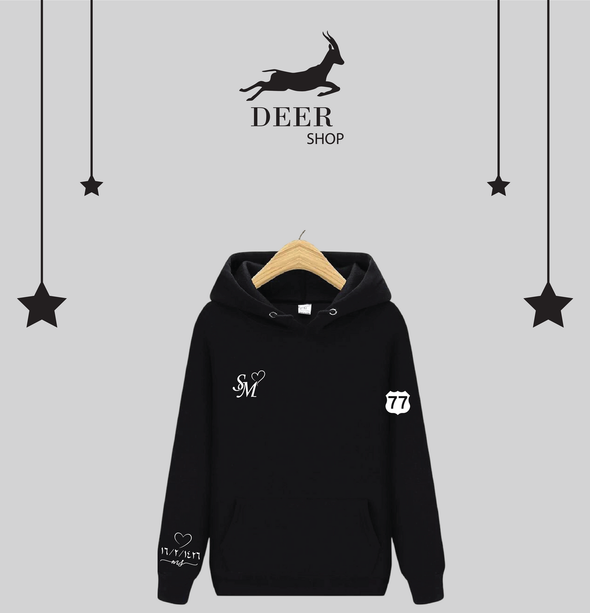 Customize Letters Hoodie | هودي كستمايز