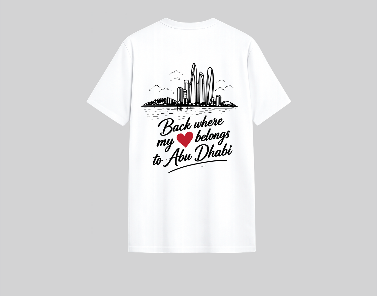 T-shirt Abudhabi|تيشرت أبوظبي