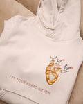 Flowered Heart Hoodie | هودي زهور القلب