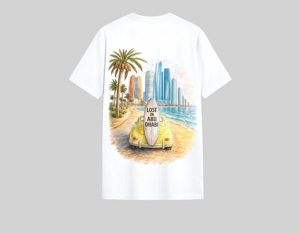 Lost in Bu6abi T-shirt | تيشرت بوظبي