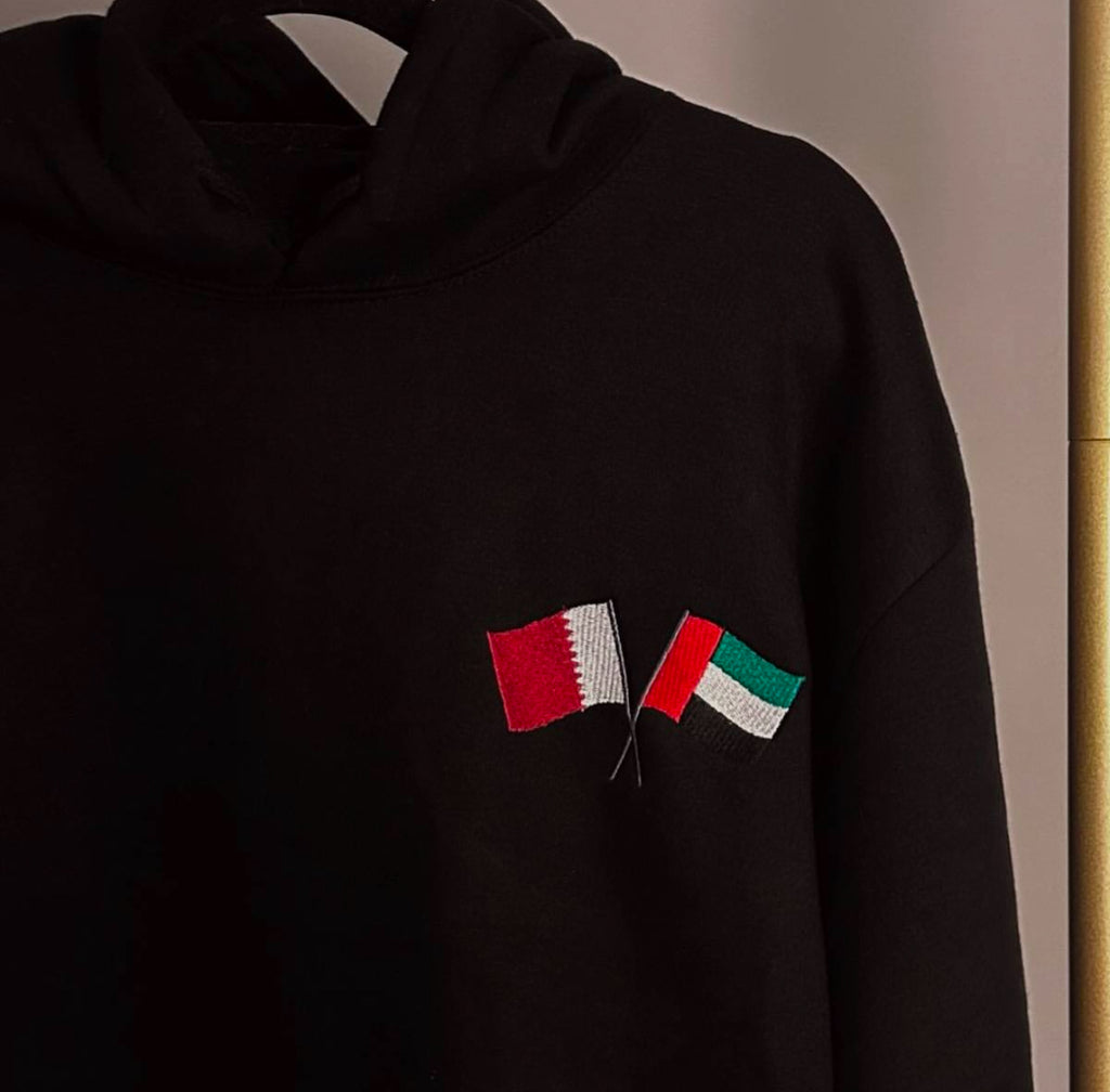 Qatar & UAE Hoodie | هودي قطر والإمارات