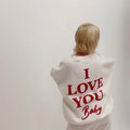 هودي ابيض | LOVE