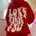هودي احمر|LOVE